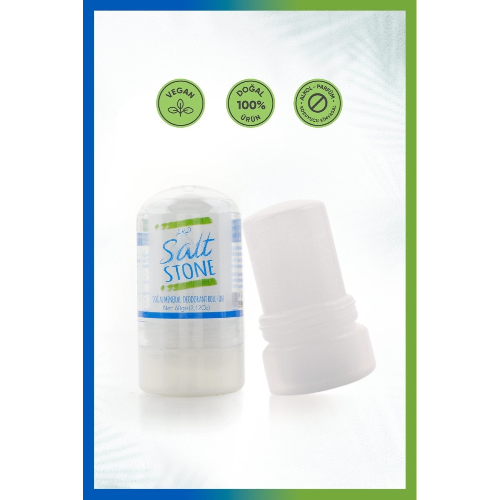 Erd Salt Stone Salt Stone Doğal Mineral Deodorant Roll-on 60 gr - 1 Adet Roll-Onlar Fiyatı