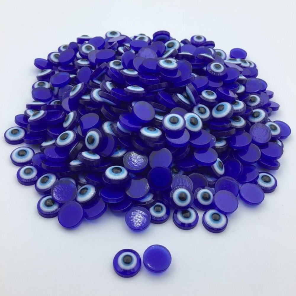 Erdal Ticaret Nazar Boncuğu Yassı Plastik (8mm, 1 PAKET-100 Adet) Oyun & Hobi Fiyatı