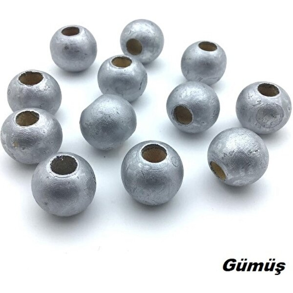 Erdal Ticaret Renkli Ahşap Boncuk 20 mm (1 Paket 100 gr +-) 40 Ad +- - 51 Oyun & Hobi Fiyatı