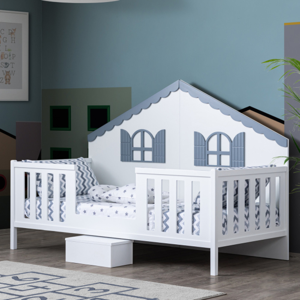 Erdek Montessori Yatak Karyola - Gri 90X190 Cm Kanepe & Çekyat Fiyatı