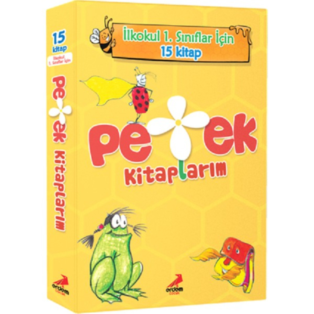 Erdem Çocuk 1. Sınıf Petek Kitaplarım Dizisi 15 Kitap Set Çocuk Masal Fiyatı