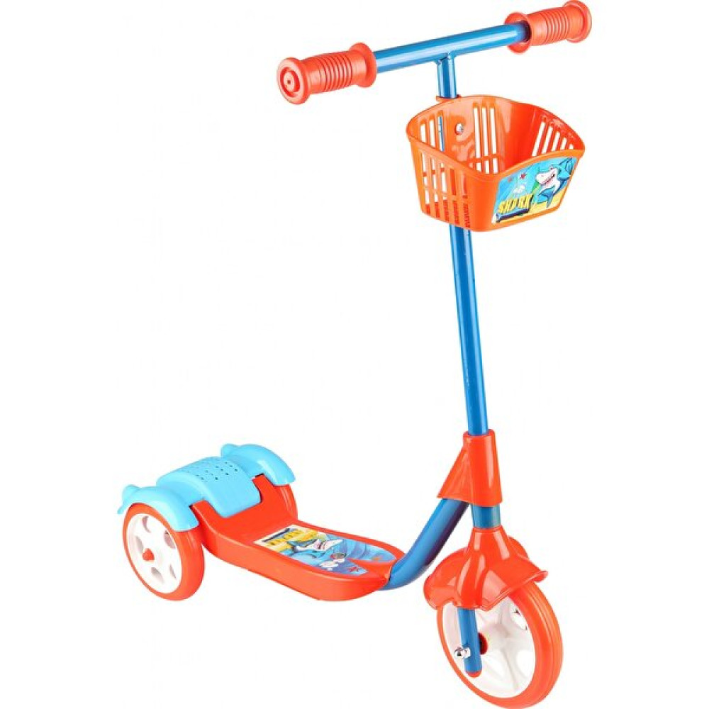 Erdem Oyuncak 3  Tekerlekli Frenli Sepetli  Çocuk Scooter - Turuncu Açık Hava, Deniz ve Spor Oyuncakları Fiyatı