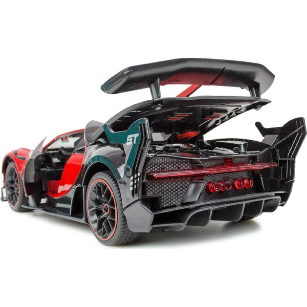 Erdem Oyuncak Cabrio Bugatti Chiron Uzak Kumandalı Araba, Şarjlı, ER-BG20 - Kırmızı Oyuncak Araç Fiyatı