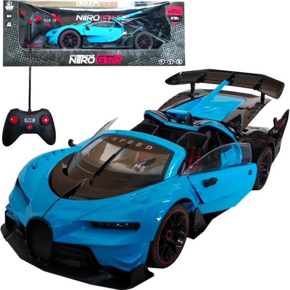 Erdem Oyuncak Cabrio Bugatti Chiron Uzak Kumandalı Araba, Şarjlı, ER-BG20 - Mavi Oyuncak Araç Fiyatı