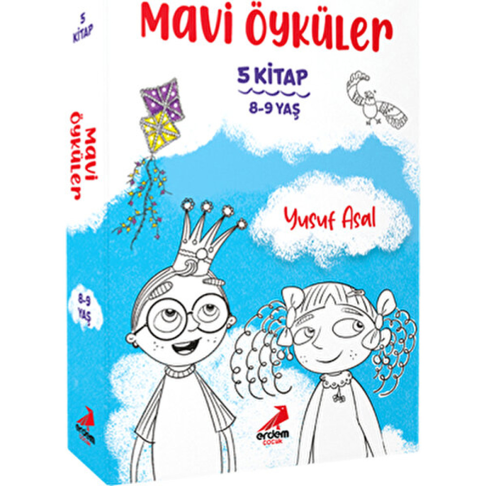 Erdem Yayınları Erdem Çocuk Mavi Öyküler (5 Kitap) 8-9 Yaş Çocuk Masal Fiyatı