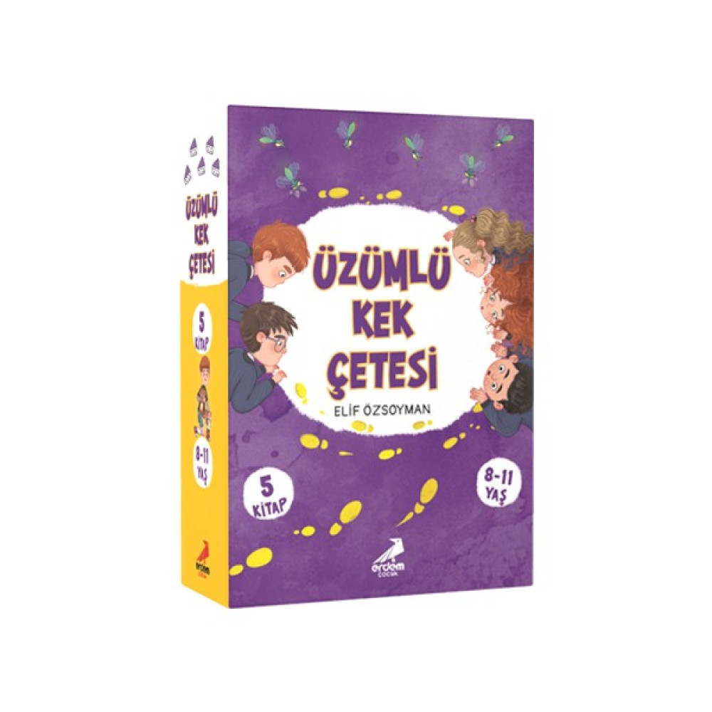 Erdem Yayınları Erdem Üzümlü Kek Çetesi (5 Kitap) 4-5. Sınıf - Elif Özsoyman Çocuk Masal Fiyatı