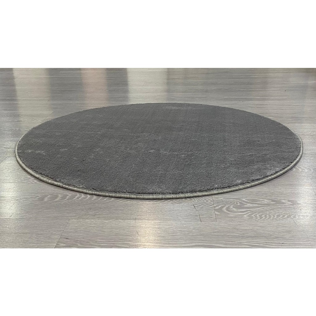 ERDEMİR HALI Gri Kaymaz Taban Yuvarlak Post Halı 200 x 200 - 200 x 200 cm SSD / Solid State Drive Fiyatı