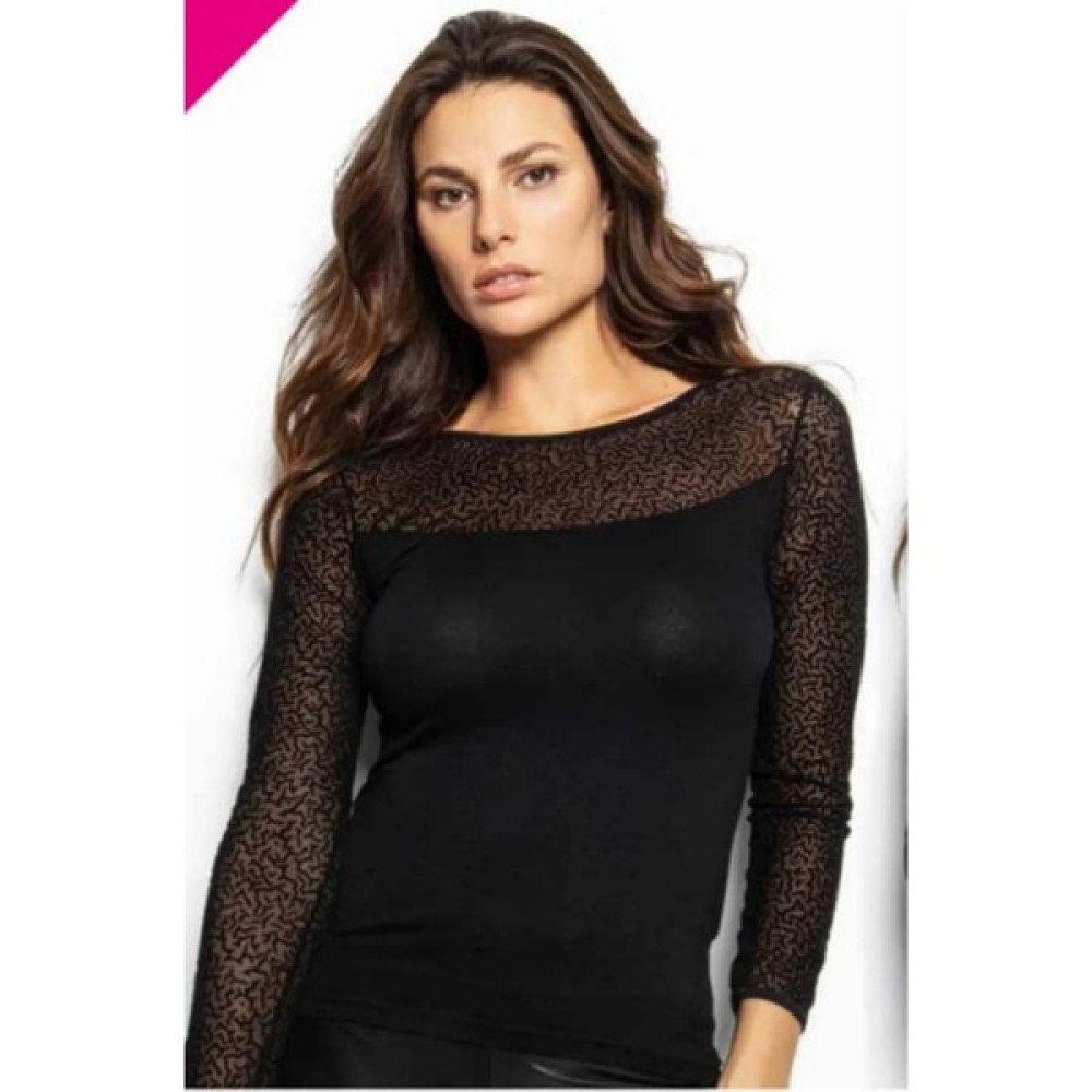 Eren Style Uzun Kollu Flok Transparan T-SHIRT-0937 Erkek Ceket Fiyatı