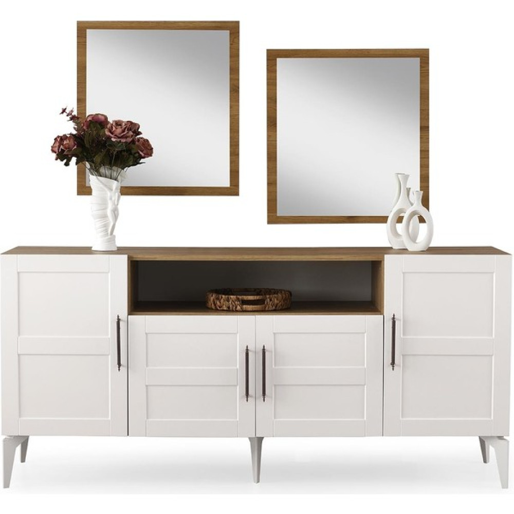 Erez Oğulları Modern Çakıl Mdf Aynasız Konsol 160X43X84CM Konsol Mobilya Fiyatı