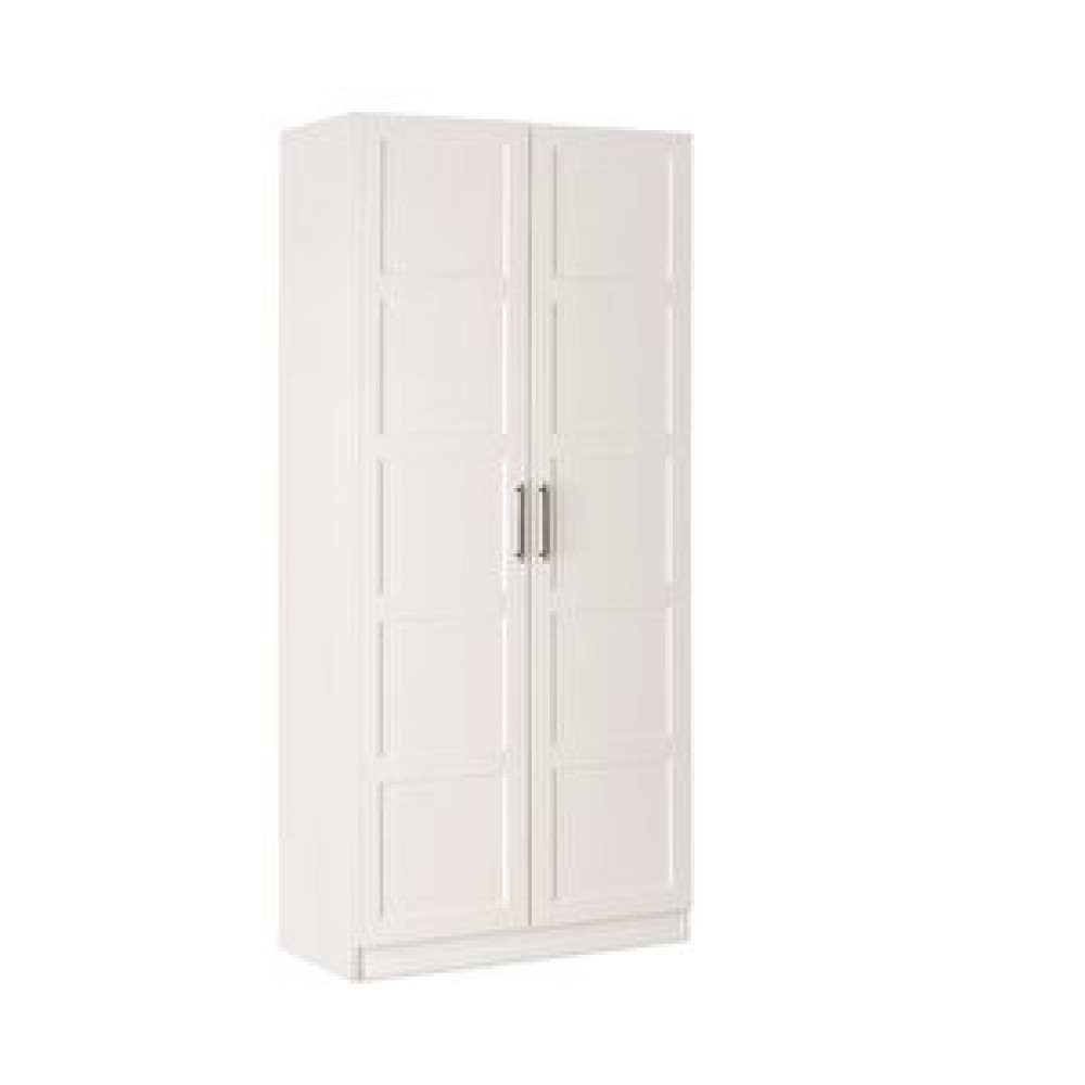 Erezoğulları Çakil Mdf 2 Kapılı 2 Çekmeceli Gardrop Elbise Dolabı 80x53x216cm Beyaz Bebek Odası Gardırop Fiyatı