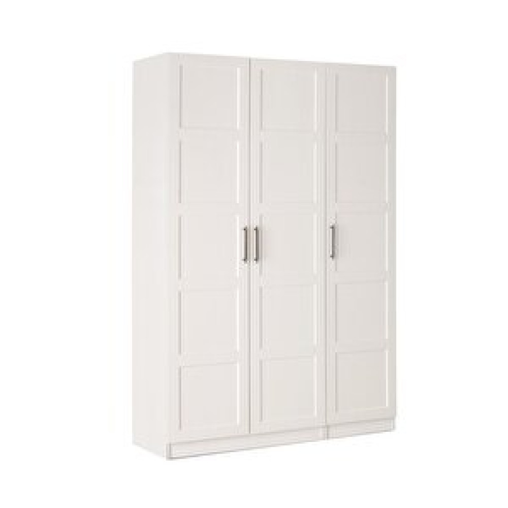 Erezoğulları Çakil Mdf 3 Kapılı 2 Çekmeceli Gardrop Elbise Dolabı 120x53x216cm Ekru Bebek Odası Gardırop Fiyatı