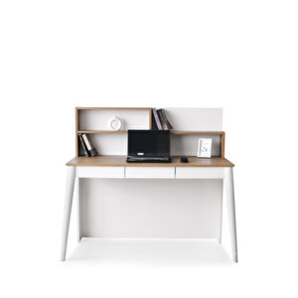 Erezoğulları Çakıl Mdf Çekmeceli Kitaplıklı Çalışma Masası 120x60x120cm Ekru Bilgisayar Masası Fiyatı