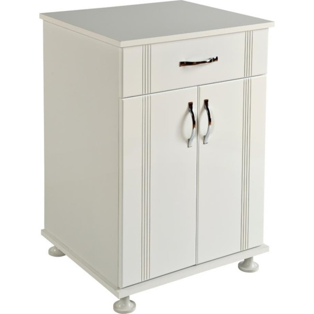 Erezoğulları Mobilya Lake Çekmeceli Derin Raflı Banyo Dolabı 60X55X90CM Gardrop & Dolap Fiyatı