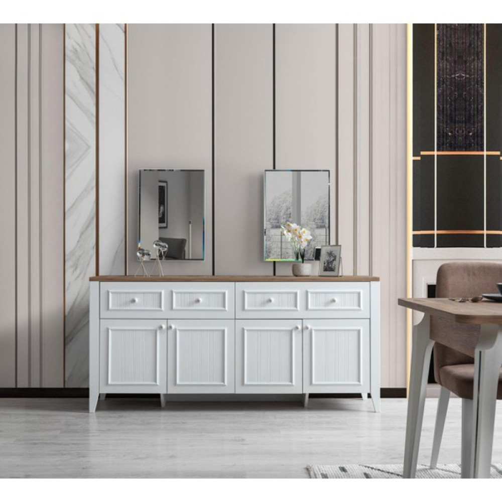 Erezoğulları Mobilya Yalı Modern Dolaplı Çekmeceli Konsol 180*45*84 Konsol Mobilya Fiyatı