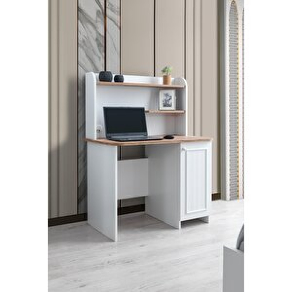 Erezoğulları Yalı Modern Dolaplı Çalışma Masası 100*60*130 Bilgisayar Masası Fiyatı