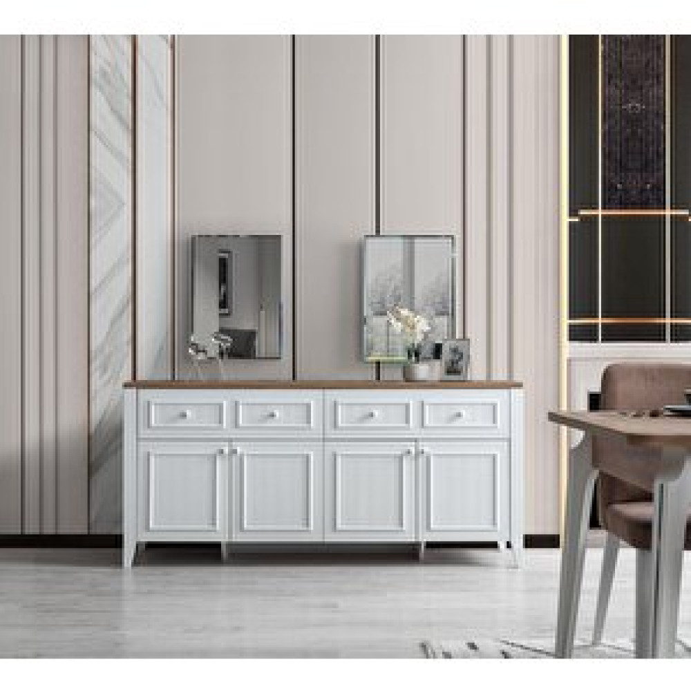 Erezoğulları Yalı Modern Dolaplı Çekmeceli Konsol 180*45*84 Konsol Mobilya Fiyatı