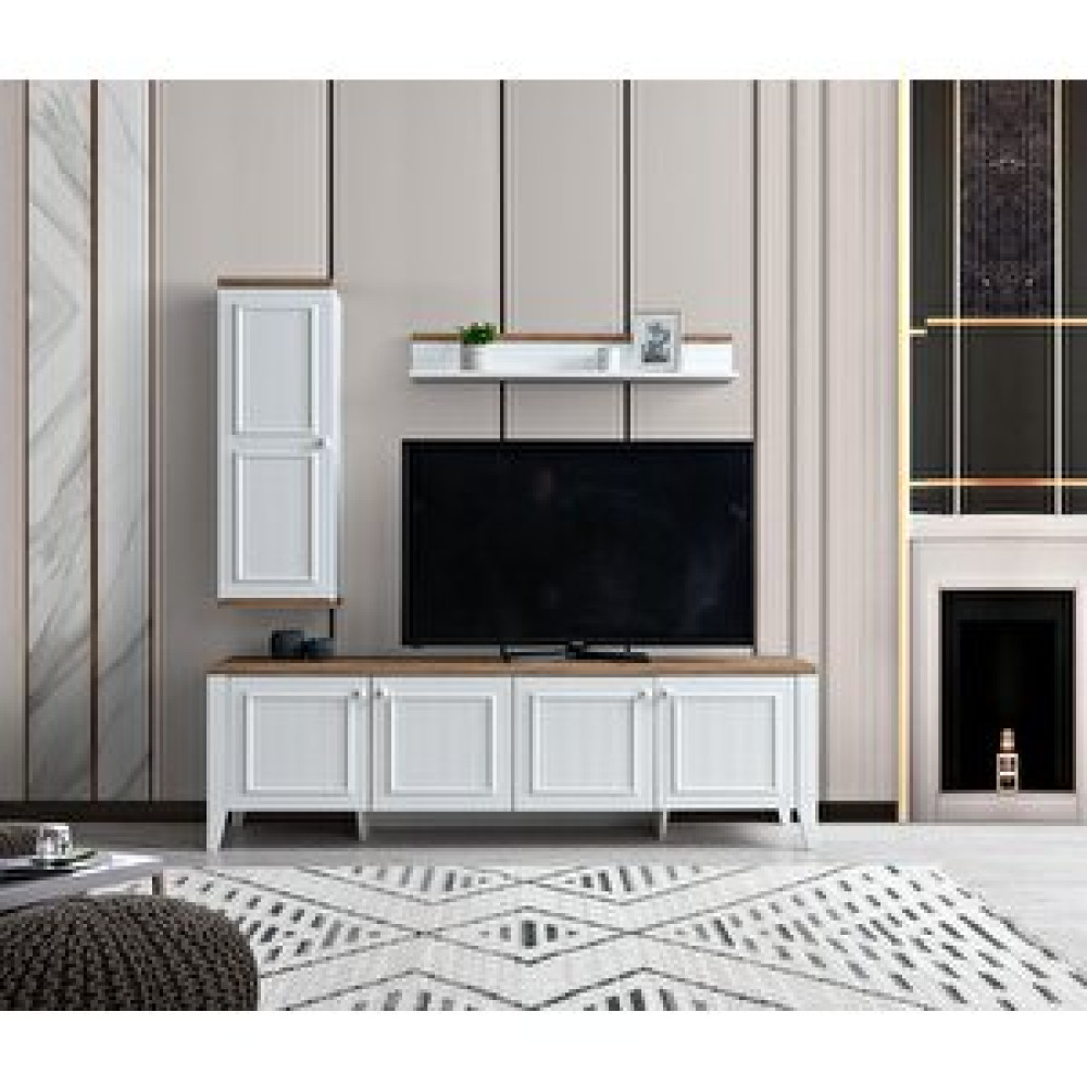 Erezoğulları Yalı Modern Dolaplı Tv Ünitesi 180*45*55 Tv Ünitesi / Sehpası Fiyatı