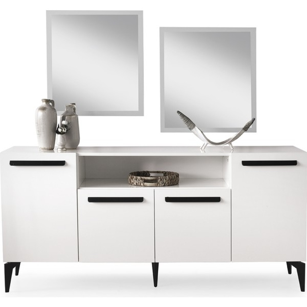 Erezoğullları Mobilya Modern Mercan Mdf Aynasız Konsol 160X43X84CM Konsol Mobilya Fiyatı