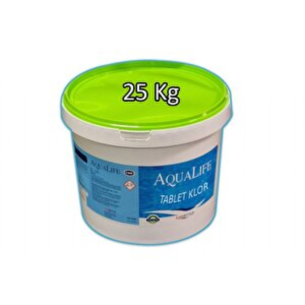Erginler ticaret %90 Tablet Klor 25 Kg (aqualife) Oto, Bahçe, Yapı Market Fiyatı
