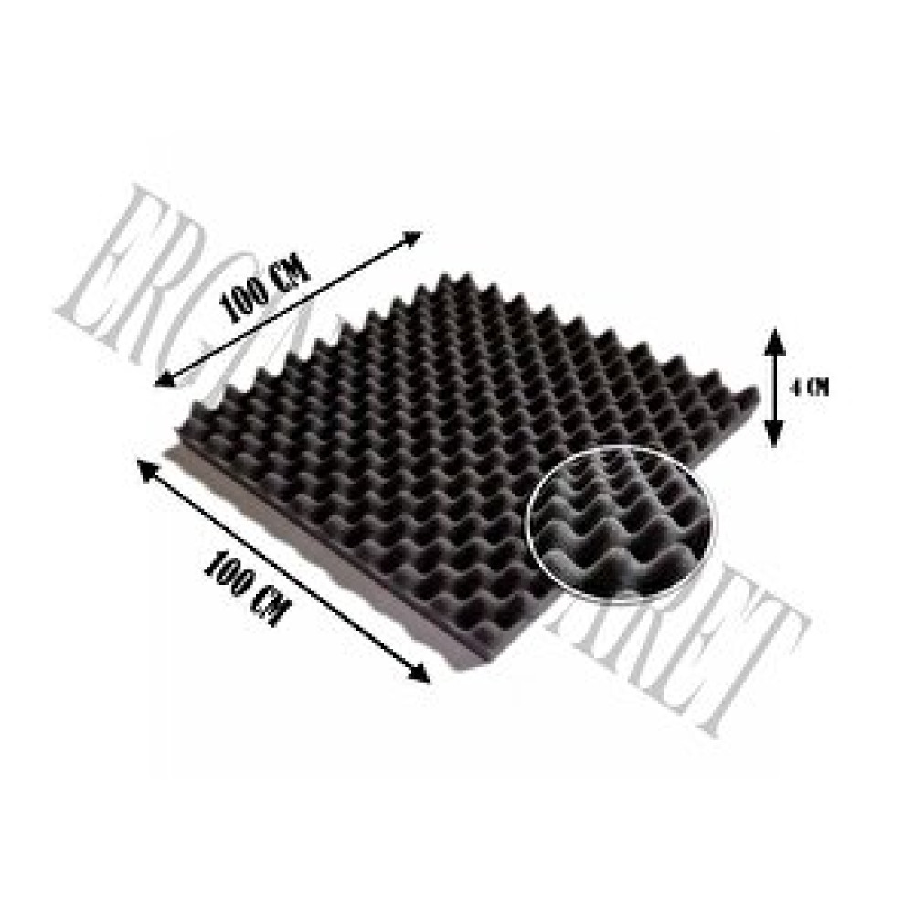 Erginler ticaret Erpan Akustik Ses Yalıtımı Yumurta Sünger 40 Mm 100x100 Dış Cephe Yalıtım Malzemeleri Fiyatı
