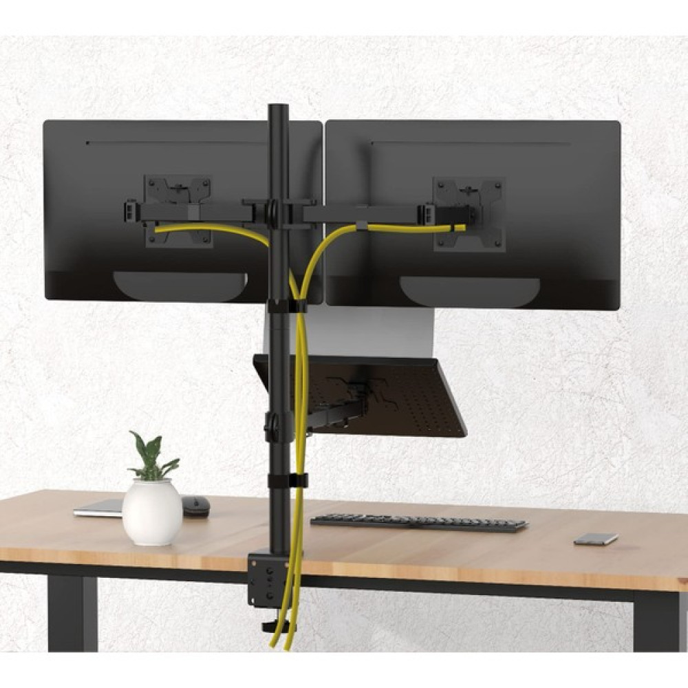 Ergoflex EF75 Steel Design 2-8 kg Triple Kol Asansörlü 13"-27" Monitör&10-17" Laptop Standı Monitör Aksesuarları Fiyatı
