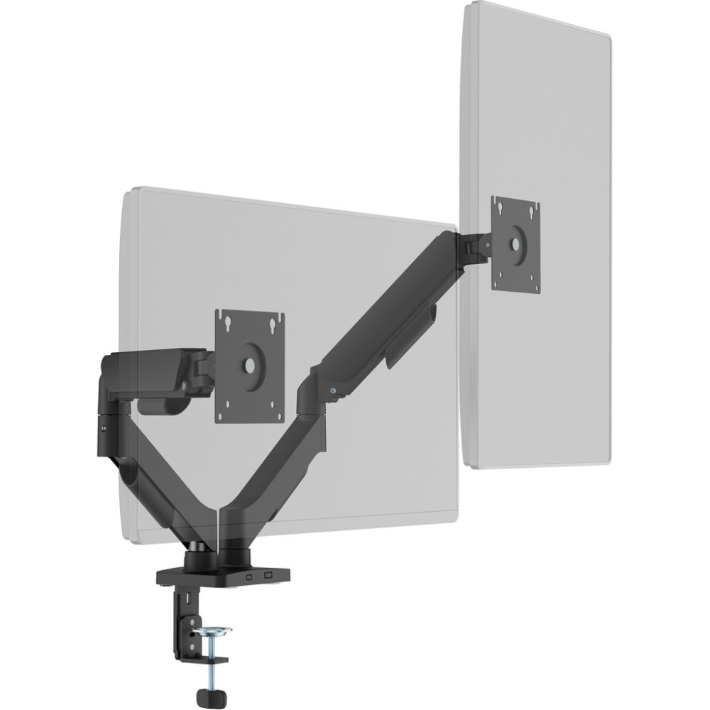 ErgoMekan F180 Slim 17-32” ikili Monitör Standı Siyah (Maks: 9kg) Monitör Aksesuarları Fiyatı