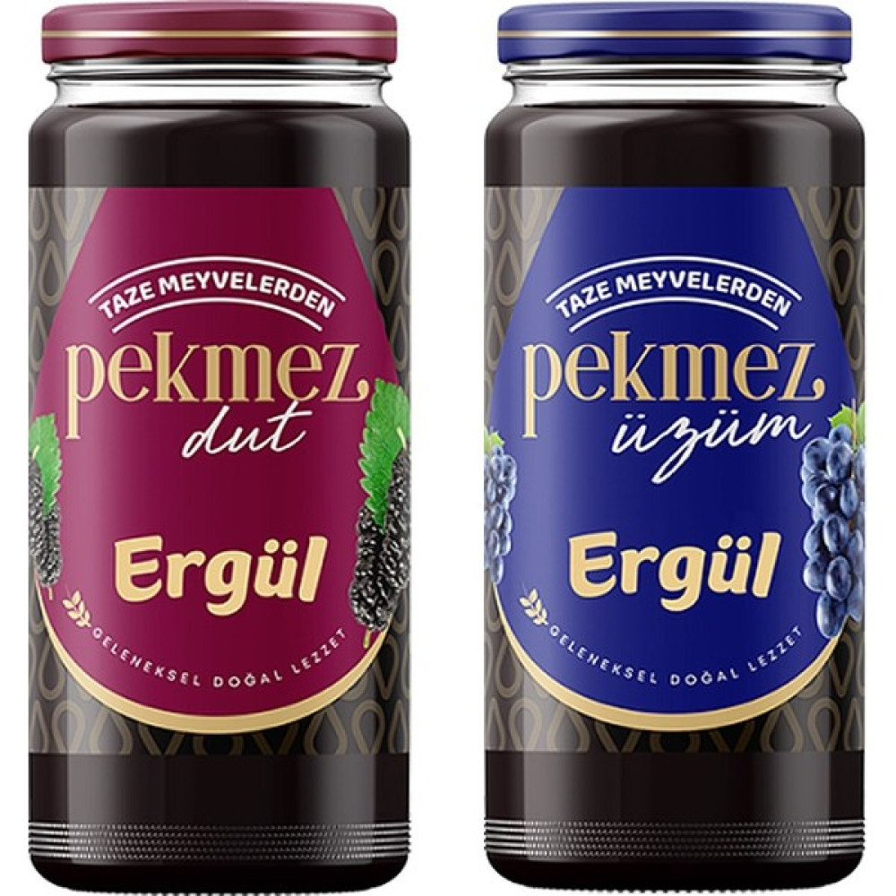 Ergül Dut Pekmezi 600 gr Cam + Üzüm Pekmezi 600 gr Cam Oto Boyaları Fiyatı