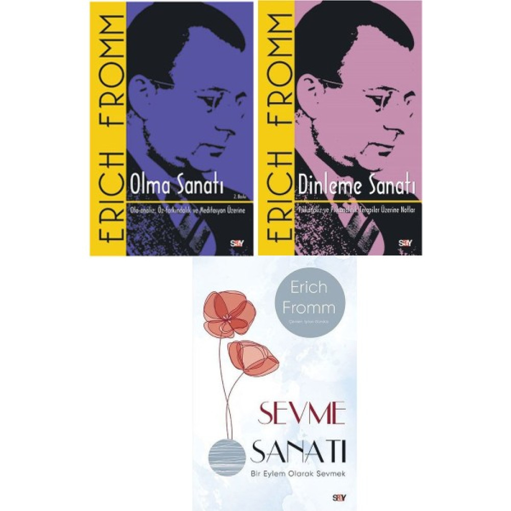 Erich Fromm Olma Sanatı – Dinleme Sanatı – Sevme Sanatı Çeviri Romanlar Fiyatı