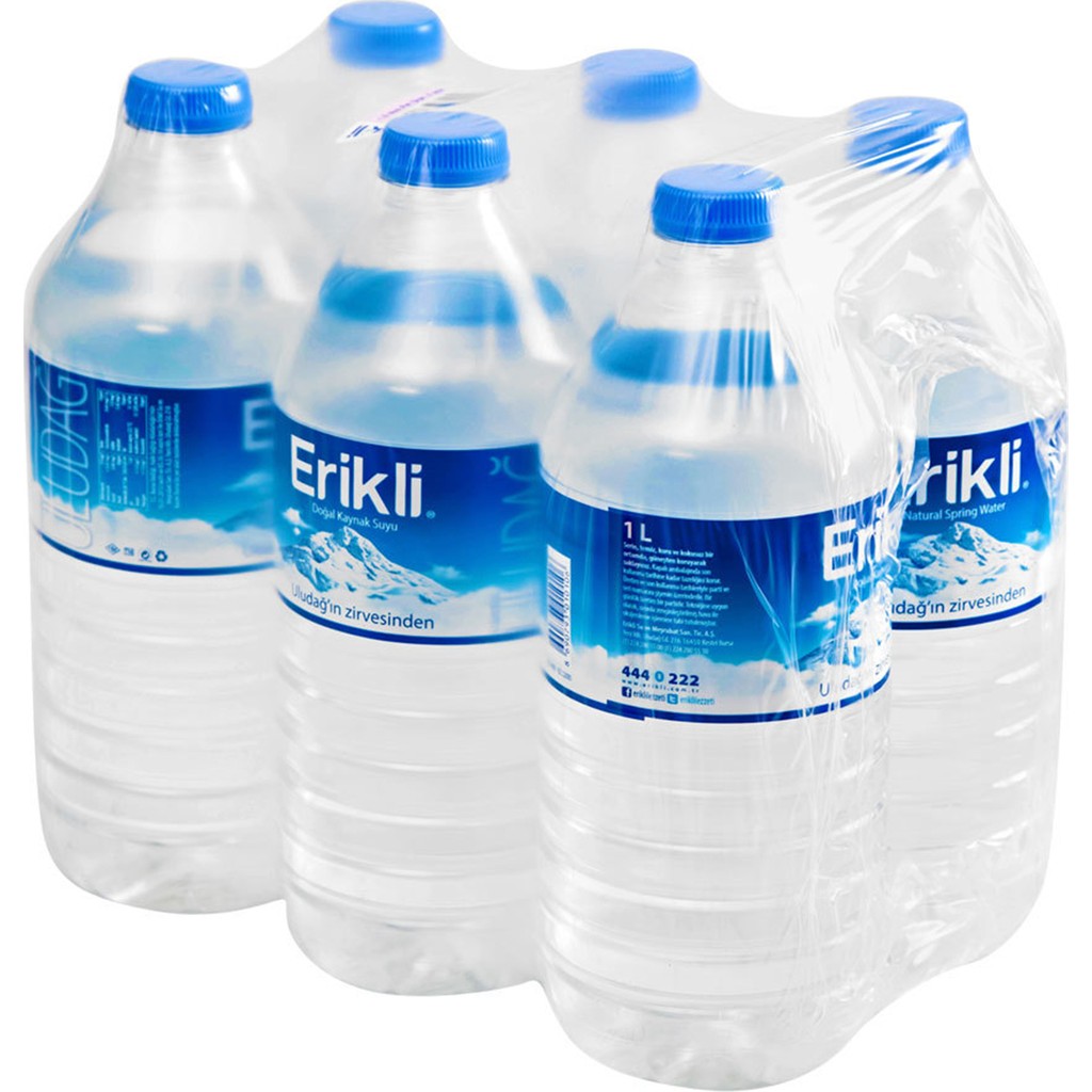 Erikli Su 1 lt x 6'lı Su Fiyatı