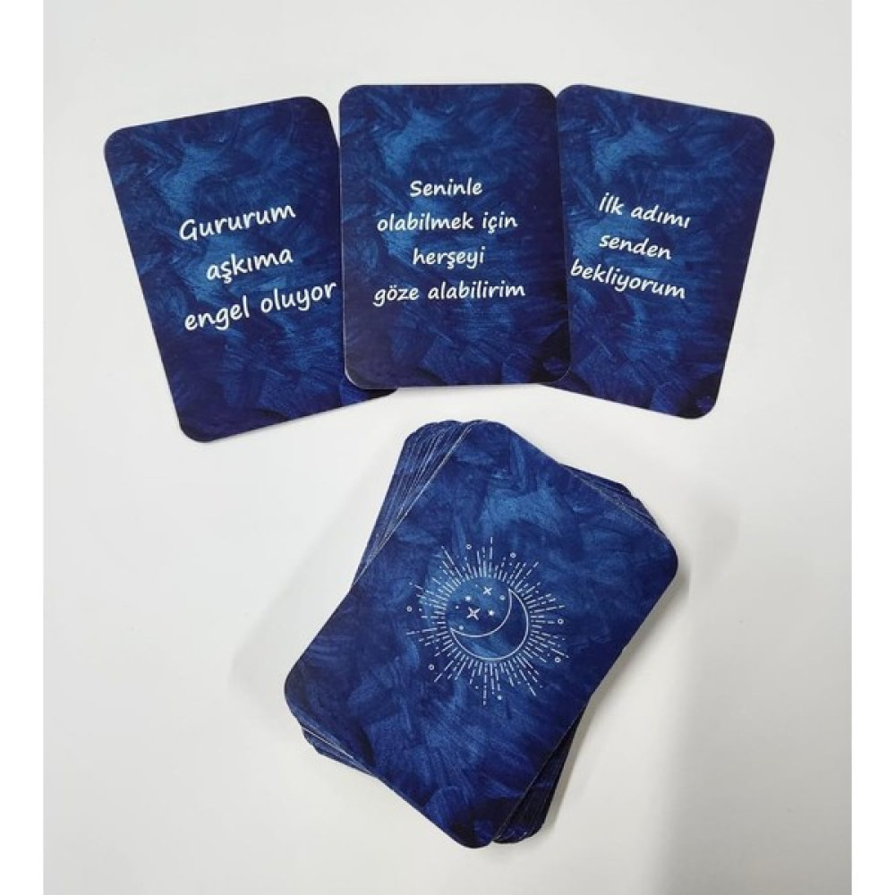 Eril Dişil Tarot Konuşturma Kartları Mavi - 8x11 Oyun Takımları Fiyatı