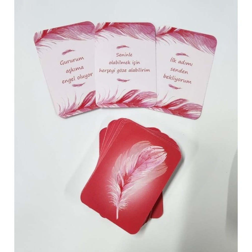 Eril Dişil Tarot Konuşturma Kartları Pembe - 8x10 Oyun Takımları Fiyatı