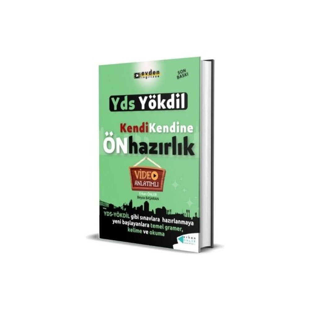Erkan Önler Yayınları Kendi Kendine YDS Yökdil Ön Hazırlık YDS Fiyatı
