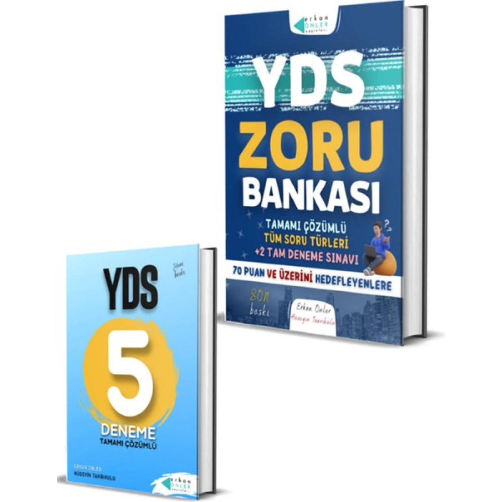 Erkan Önler YDS Zoru Bankası – Deneme YDS Fiyatı