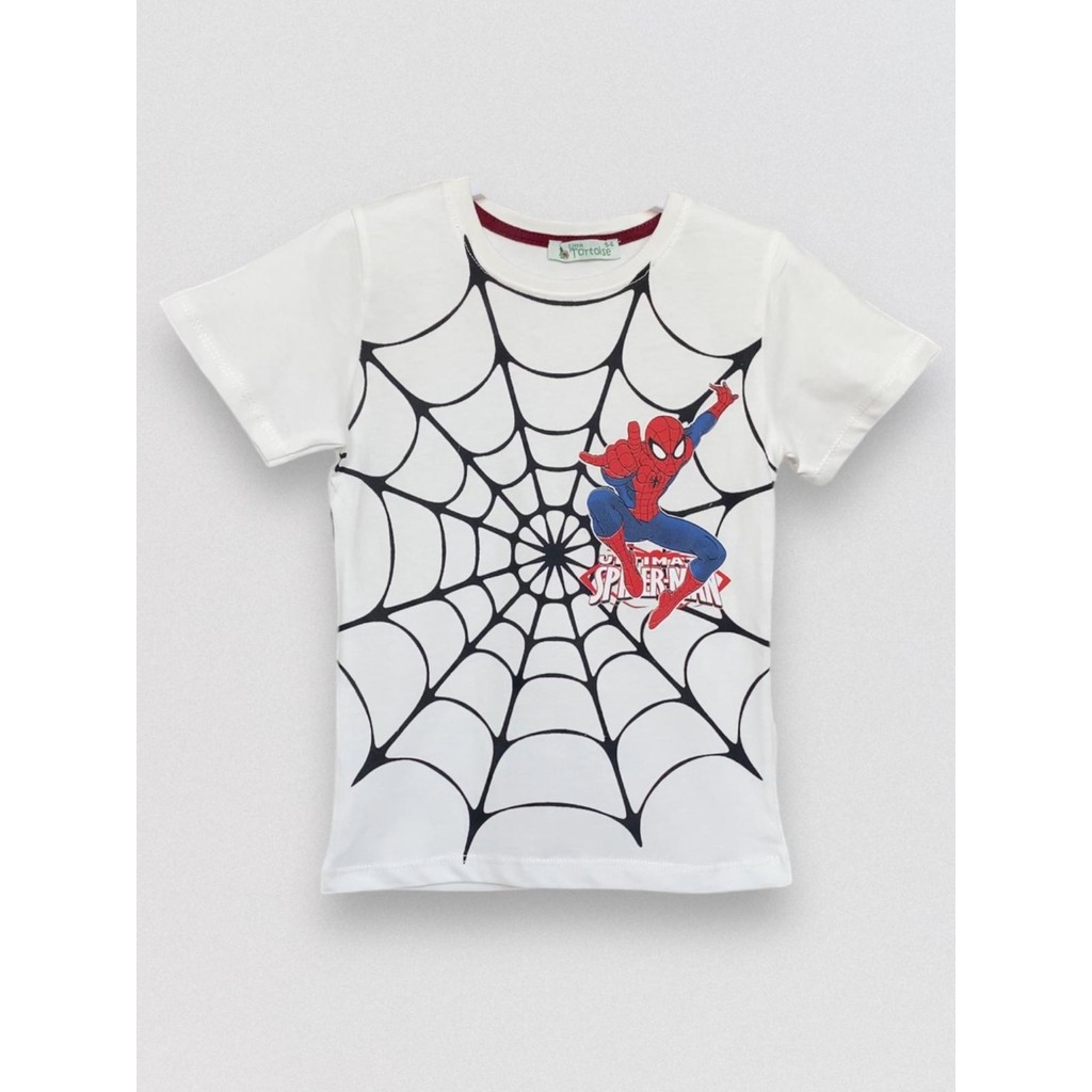 Erkek Çocuk Örümcek Adam Spider - Man Baskılı Tişört Giyim & İç Giyim Fiyatı