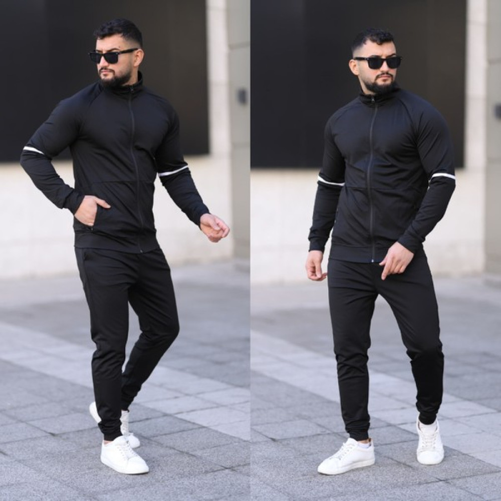 Erkek Fermuarlı Regular Fit Eşofman Takımı Erkek Eşofman Fiyatı