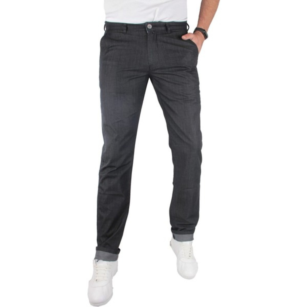 Erkek Koyu Mavi Yan Cepli Likrasız Klasik Ince Kot Pantolon Erkek Jeans / Kot Pantolon Fiyatı