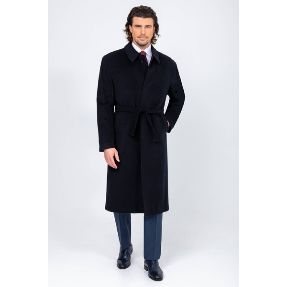 Erkek Lacivert Regular Fit %100 Kaşmir Palto Erkek Mont Fiyatı