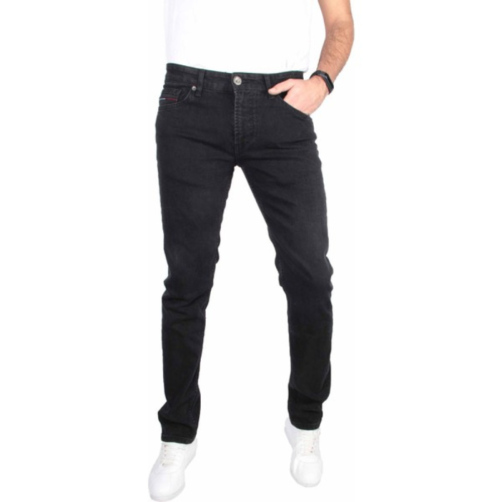 Erkek Likralı Rahat Kalıp Siyah Kot Pantolon 1296 Erkek Jeans / Kot Pantolon Fiyatı