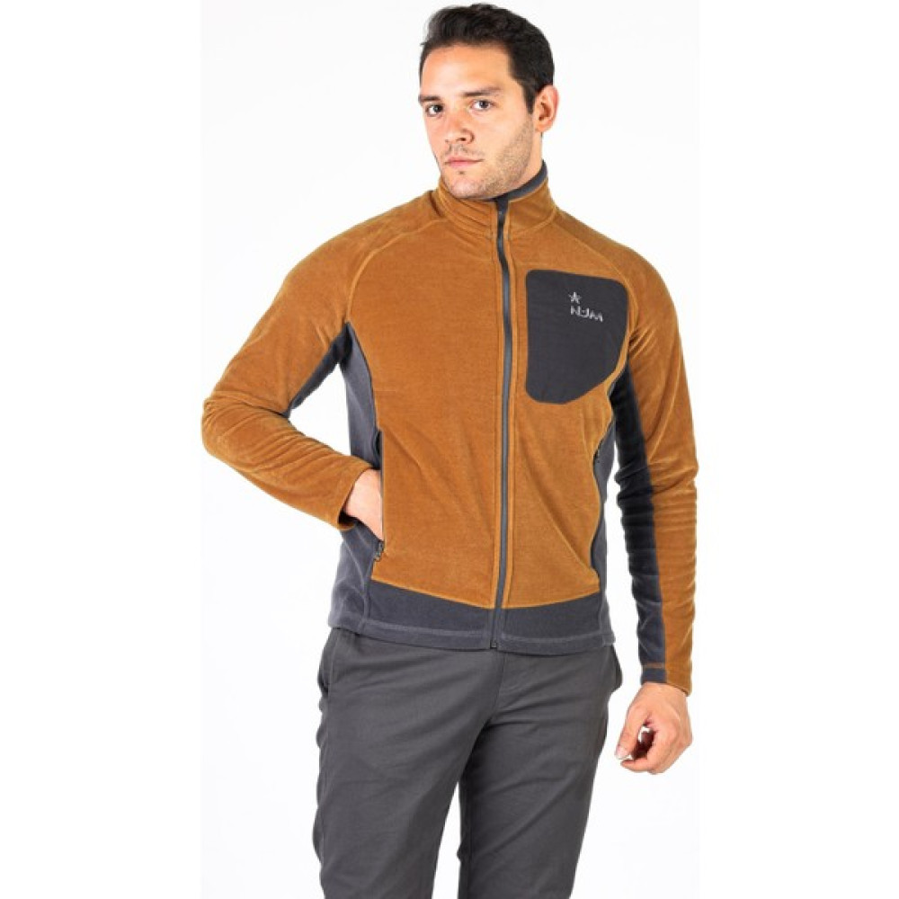 Erkek Polar Bordo Hırka Mont Tam Fermuar Gizli Cep Sweatshirt Slim Feet - M - Bal Rengi Oto Boyaları Fiyatı