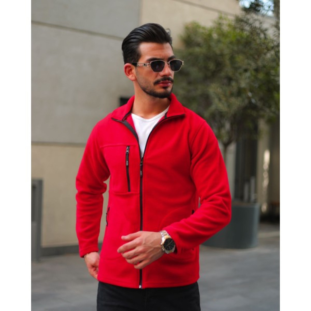 Erkek Polar Tam Fermuarlı 3 Cepli Outdoor Polar Ceket Tactical Flecee Polar Ayakkabı (Outdoor) Fiyatı