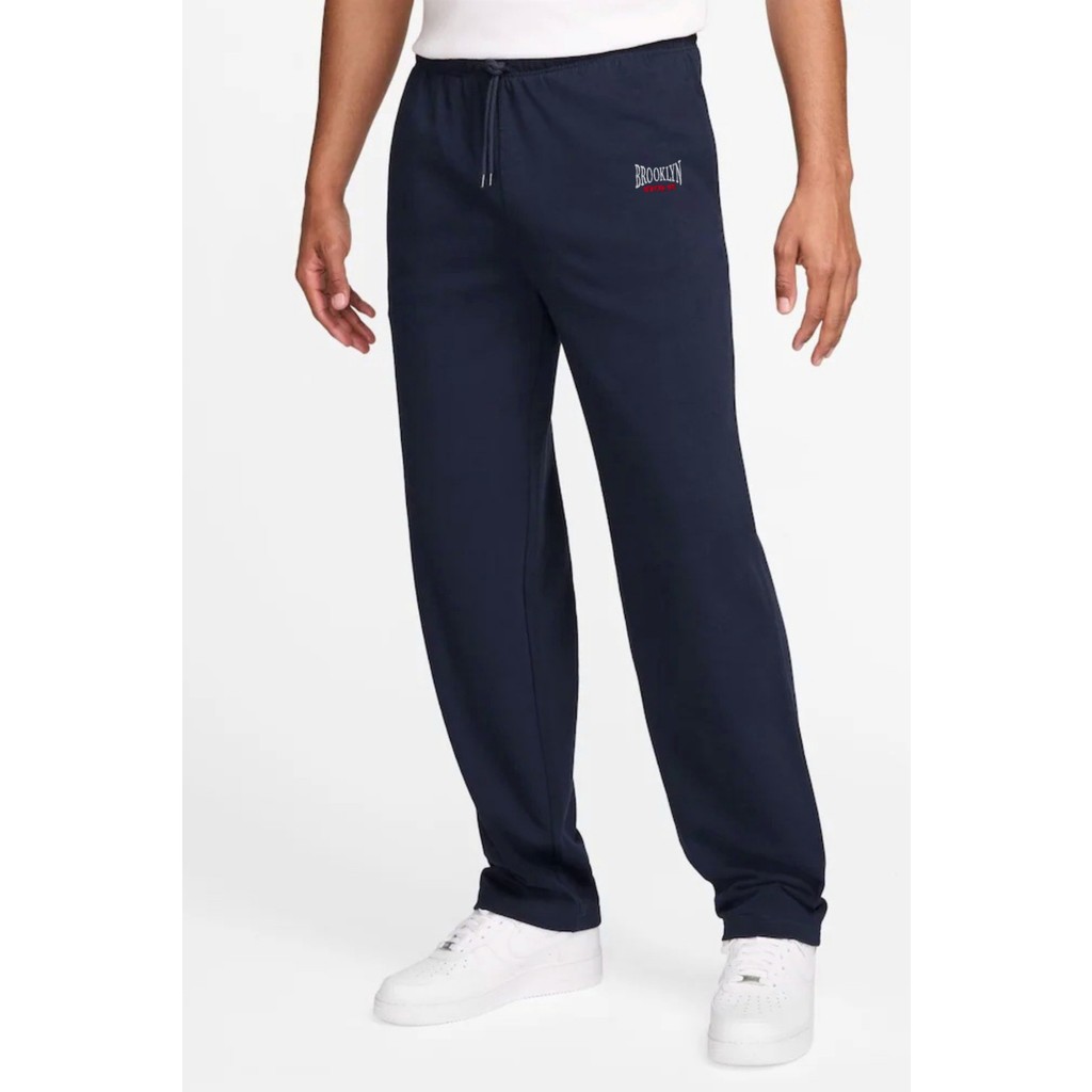Erkek Regular Fit Büyük Brrooklyn Baskılı Ince Eşofman Altı SPR25EA02 Erkek Eşofman Fiyatı