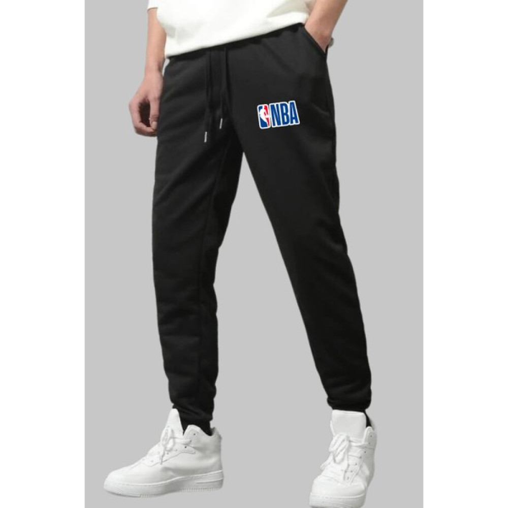 Erkek Siyah Eşofman Altı Nba Baskılı Kışlık Lastikli Paça Kadın Eşofman Fiyatı
