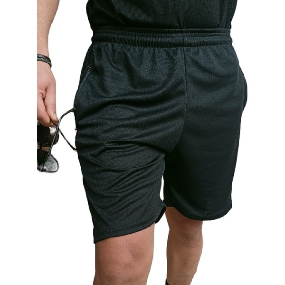 Erkek Siyah Ince Yazlık Diz Üstü Spor Koşu ve Antrenman Fitness Şortu Şort & Kapri (Outdoor) Fiyatı