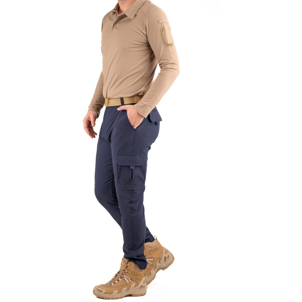 Erkek Taktik Outdoor Kargo Pantolon | Suya Dayanıklı, Esnek, Çok Cepli Lacivert Diğer Fiyatı