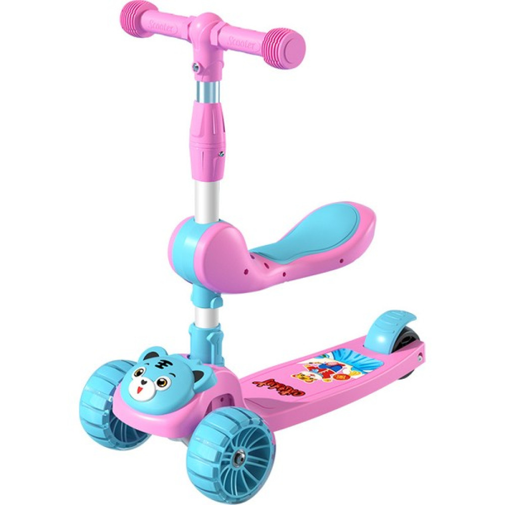 Erkek ve Kız Prenses Modelleri Oturabilir ve Üçü Bir Arada Yo-Yo Scooter'a Binebilir (Yurt Dışından) - Açık Pembe Açık Hava, Deniz ve Spor Oyuncakları Fiyatı