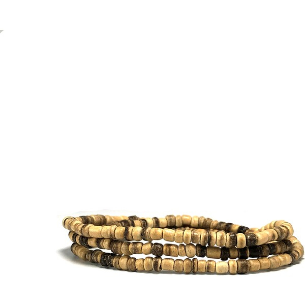 Erkekçe Moda Coconut Ahşap Erkek Bileklik - 20 cm - Renkli Saat ve Bileklik Aksesuarı Fiyatı