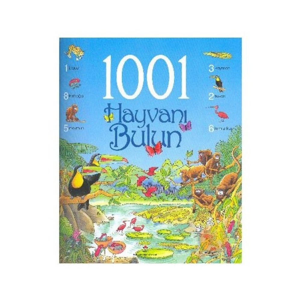 Erken Çocukluk Kitaplığı: 1001 Hayvanı Bulun - Ruth Brocklehurst Akademik Fiyatı
