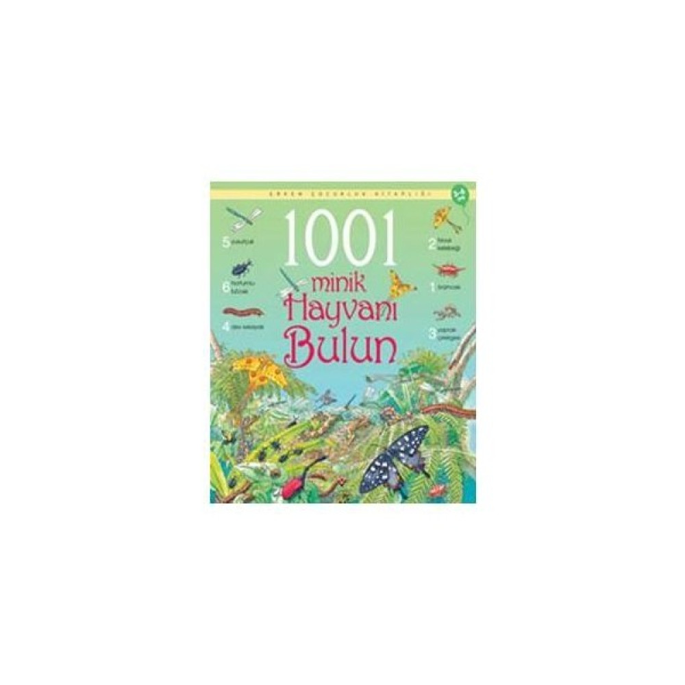 Erken Çocukluk Kitaplığı: 1001 Minik Hayvanı Bulun (3-6 Yaş) - Emma Helbrough Okul Öncesi Eğitici & Öğretici Kitaplar Fiyatı