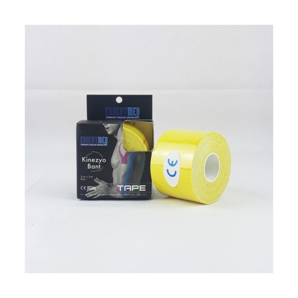 Erkentmed Kinezyo Ağrı Bandı No:6 Sarı/yellow Diğer Spor Ürünleri Fiyatı