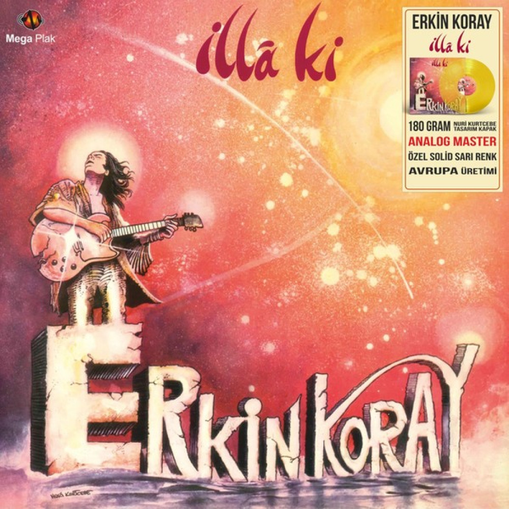 Erkin Koray - İlla ki (Sarı Transparan Plak) Pikap & Aksesuarları Fiyatı